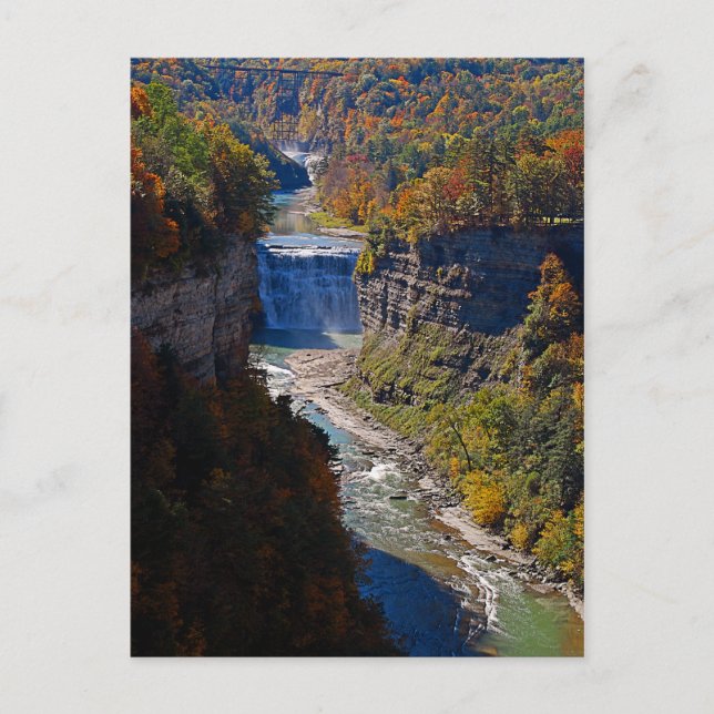Letchworth State Park Postcard (Front)