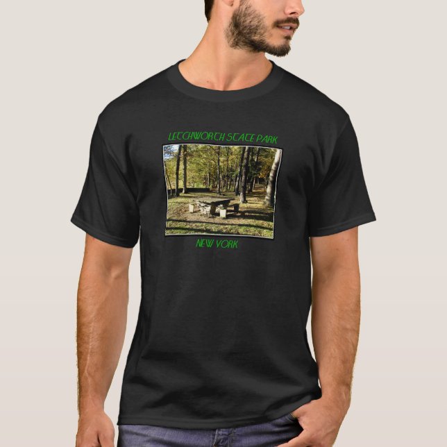 Letchworth State Park - Tea Table Rock T-Shirt (Front)