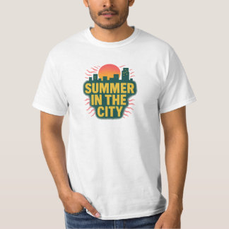 L'Été Dans La Ville T-Shirt Design