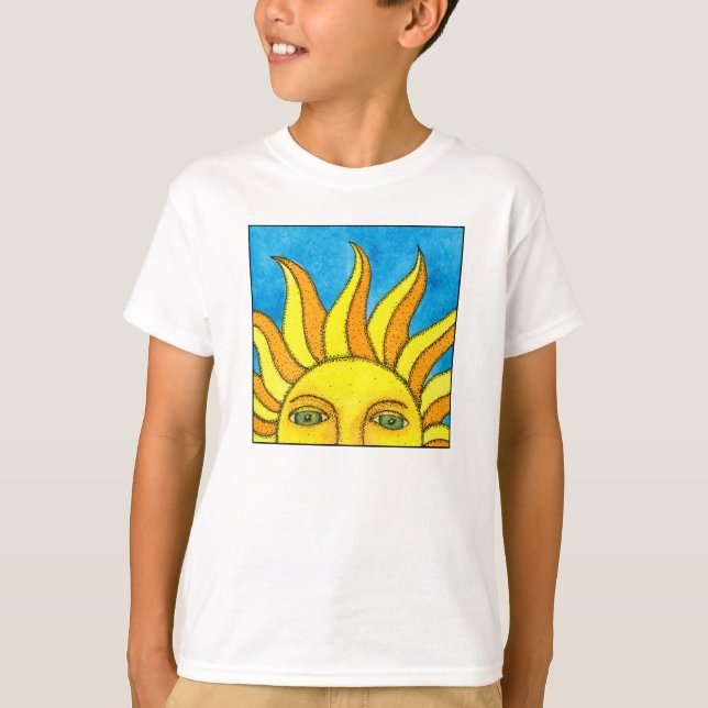 L'été Sun badine le T-shirt (Devant)