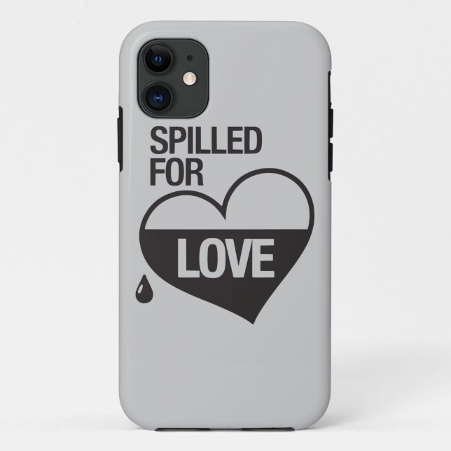 LETGOdwork Spilled For Love Case iPhone 5 (Back)