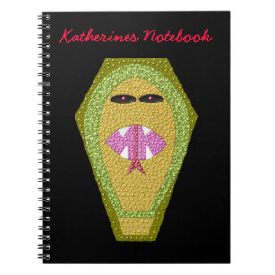 Lethal Egyptian Cobra Customizable Notebook