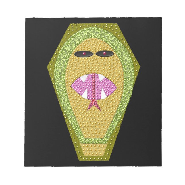 Lethal Egyptian Cobra Notepad (Front)