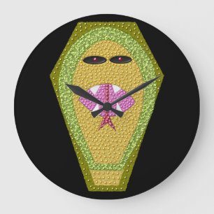 Lethal Egyptian Cobra Wall Clock
