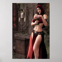 Lethal Libations Gothic Artwork