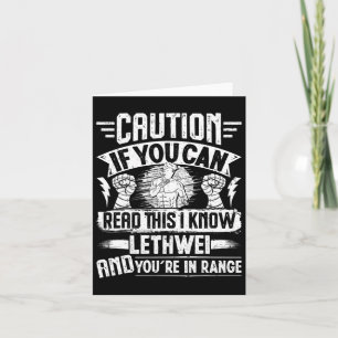 Lethwei Warrior Myanmar Boxing Training Burmese Bo Card