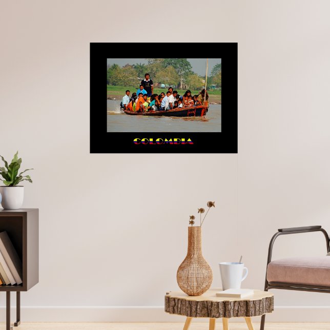 Leticia Colombia Travel Poster (Living Room 3)