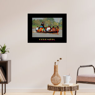 Leticia Colombia Travel Poster