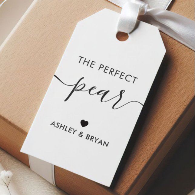 L'étiquette de poire parfaite, Étiquette de cadeau (Créateur téléchargé)