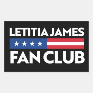 Letitia James Fan Club Sticker
