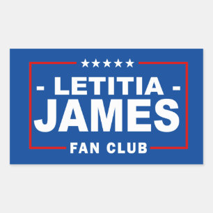 Letitia James Fan Club Sticker