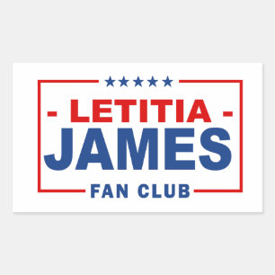 Letitia James Fan Club Sticker