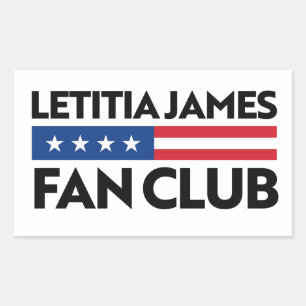 Letitia James Fan Club Sticker