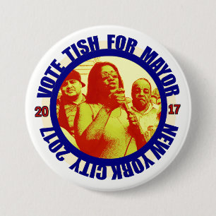 Letitia James for NYC Mayor 2017 3 Inch Round Button