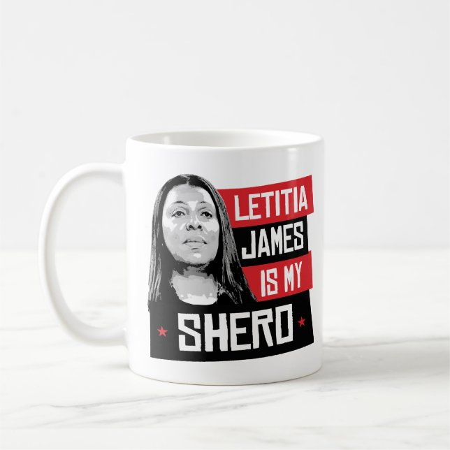 Letitia James is my Shero Coffee Mug (Left)