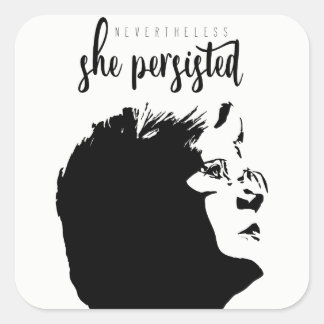 #LetLizSpeak "Nevertheless She Persisted" Stickers
