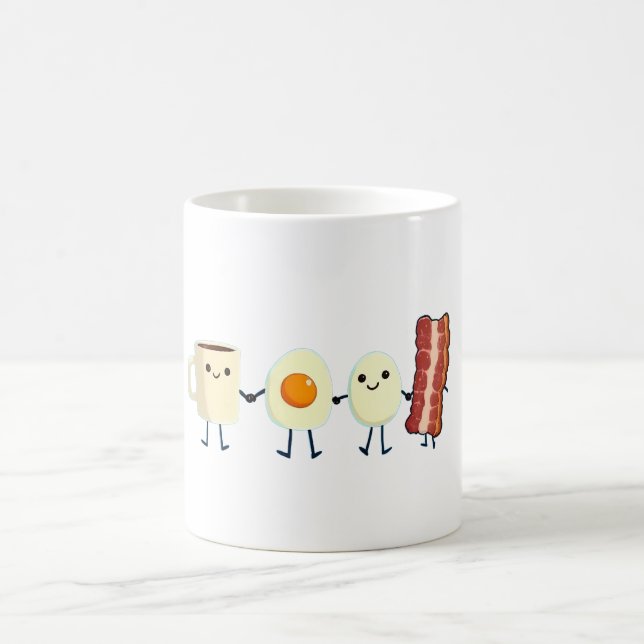 Let's All Go And Have Breakfast Coffee Mug (Center)