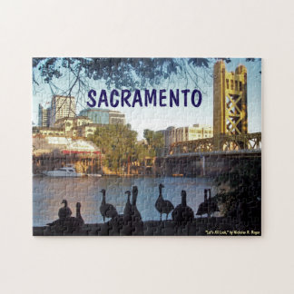"Let's All Look" Sacramento Jigsaw Puzzle
