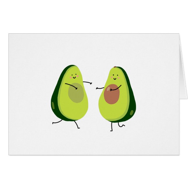 LET'S AVOCUDDLE, AVOCADO DESIGN (Front Horizontal)