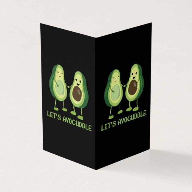 Let's Avocuddle - Funny Avocado Pun (Outside)