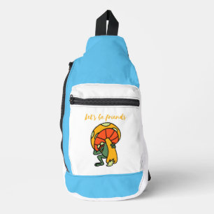let's be friends sling bag