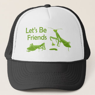 Lets Be Friends Trucker Hat
