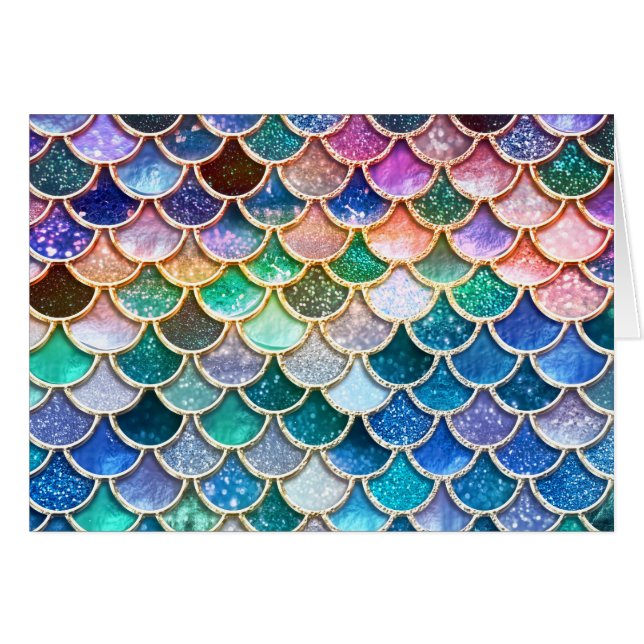 Let's be mermaids- Mermaid Glitter- Mermaid Scales (Front Horizontal)