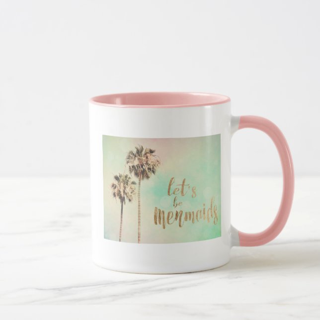 Let's Be Mermaids with Pineapple Mug (Right)