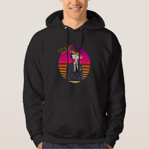Let's Be Weird Hipster Fox In Business Suit And Ti Hoodie