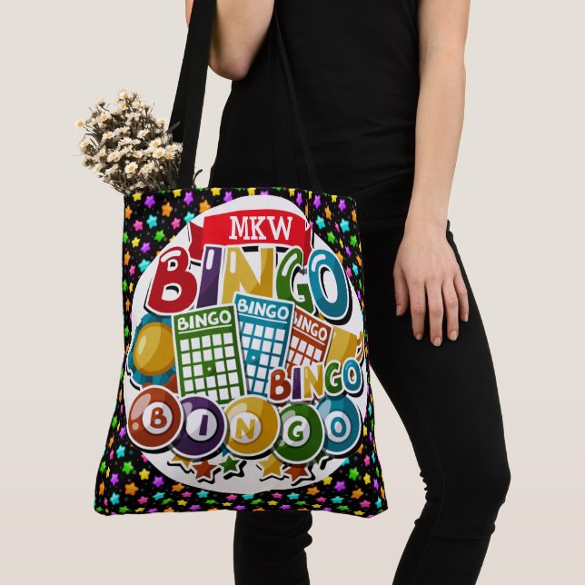 Let's BINGO - See Back ... Tote Bag (Close Up)