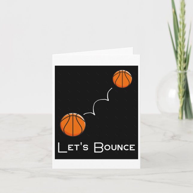 Let's Bounce  Card (Front)