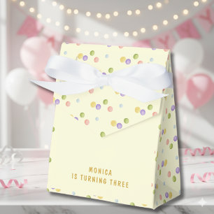 Let's bounce jumping monkeys kids birthday favor box