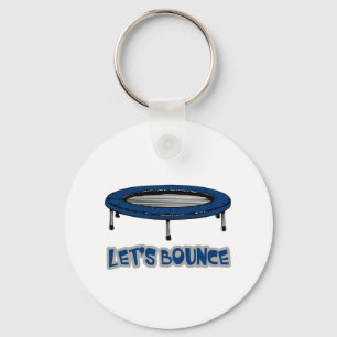 Lets Bounce Trampoline Keychain