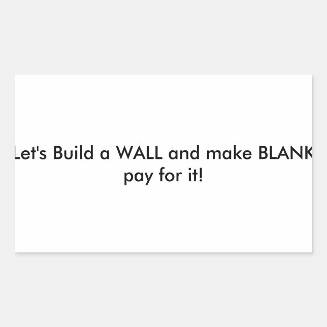 Lets Build it. Sticker (Front)