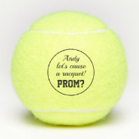 Let's cause a racket Prom Hoco promposal gift idea