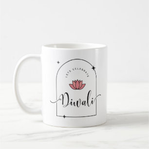Lets celebrate Diwali elegant Coffee Mug