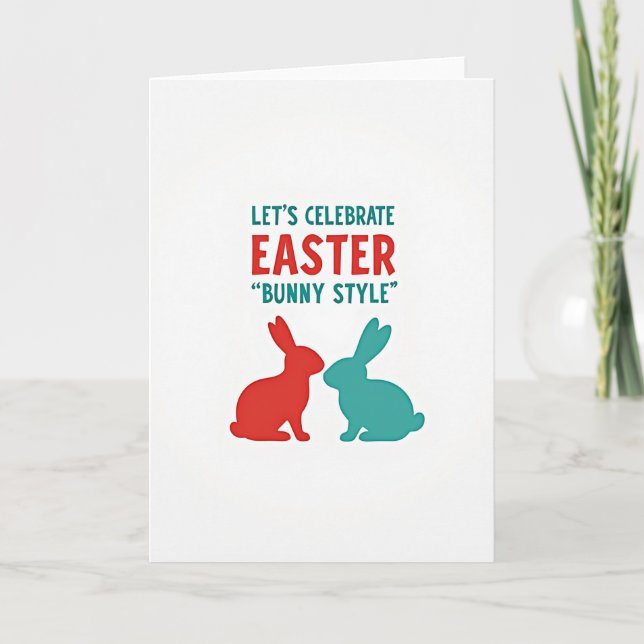 Lets Celebrate Easter Card (Front)