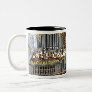 Let's celebrate organs - black mug