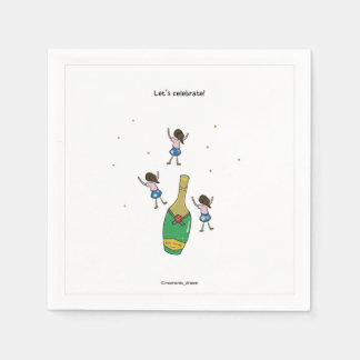 Let's celebrate Paper Napkin