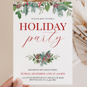 Let's Celebrate the Season Holiday Party Invitation