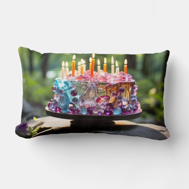 Let's Celebrate! Throw Pillow (Front)
