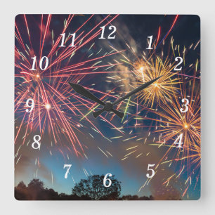 Let's Celebrate Wall Clock