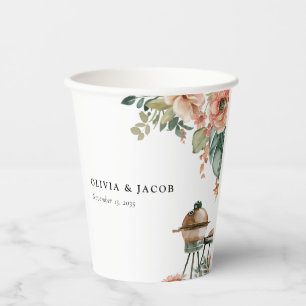 Let's Celebrate with BBQ Couples Shower Paper Cups