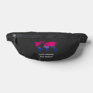 Let's Change the World  Fanny Pack