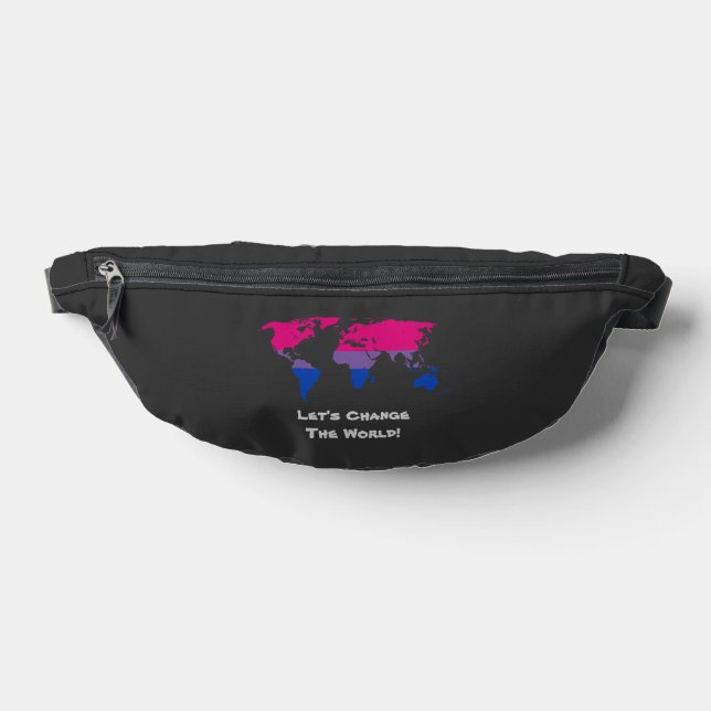 Let's Change the World  Fanny Pack (Lay Down)