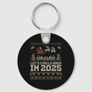Let's Circle Ck In 2025 Christmas  Keychain