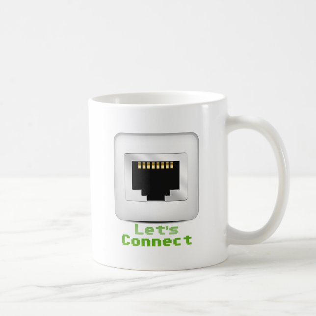 Let's Connect Coffee Mug (Right)