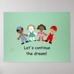 Let's continue the dream! poster
