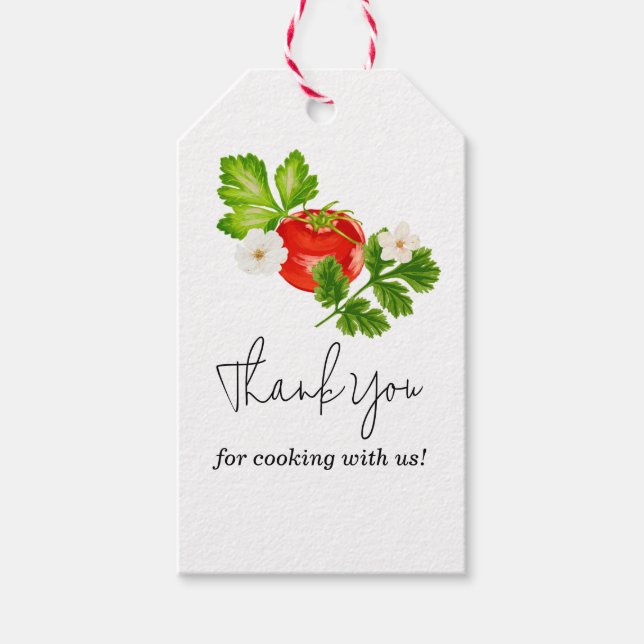 Let's Cook Bridal Shower Gift Tags (Front)