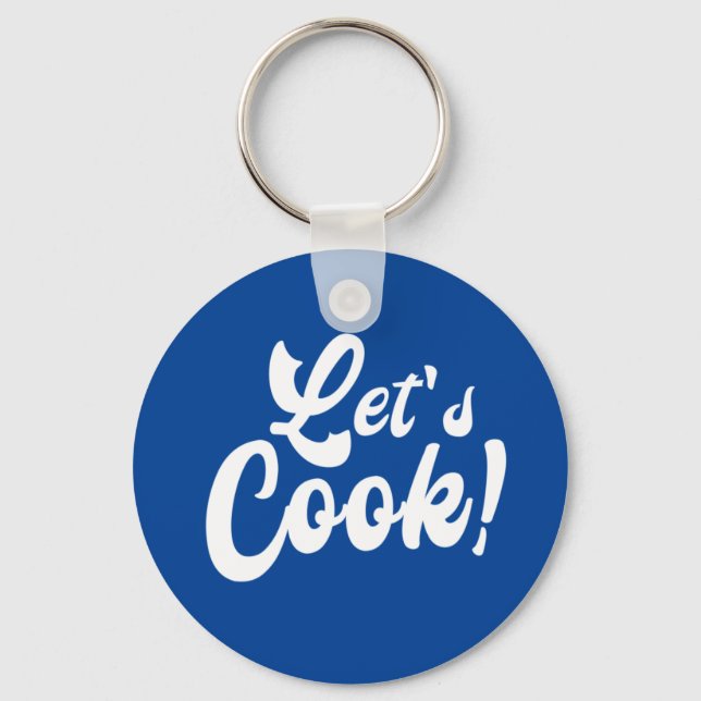Let's Cook  Keychain (Front)